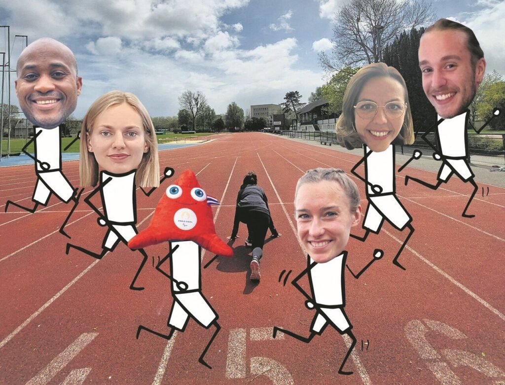 They are going to the Olympics.  Originally from Caen, they will participate in the Games behind the scenes